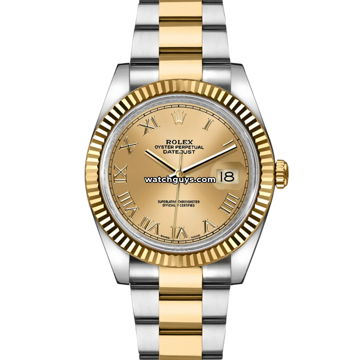 Rolex Datejust 116233 Champagne Roman