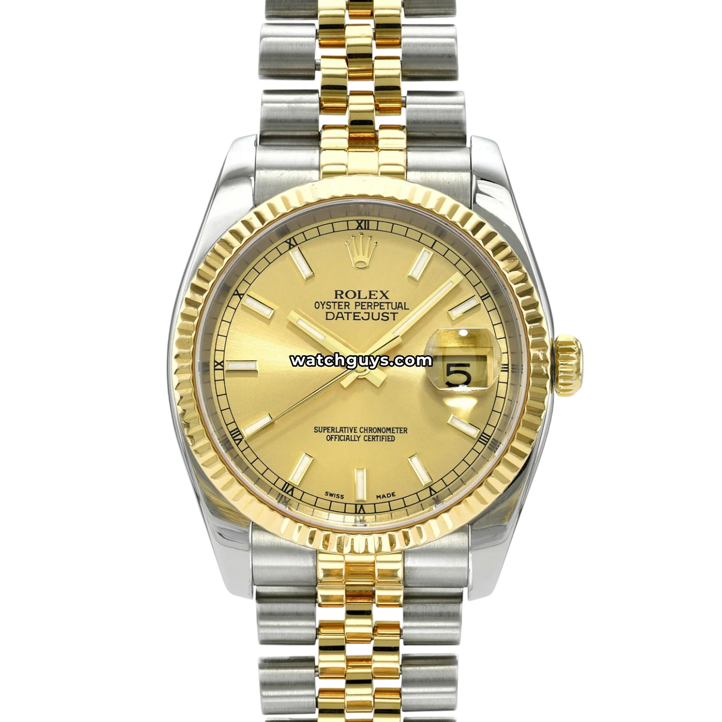 Rolex Datejust 116233 Champagne Jubilee