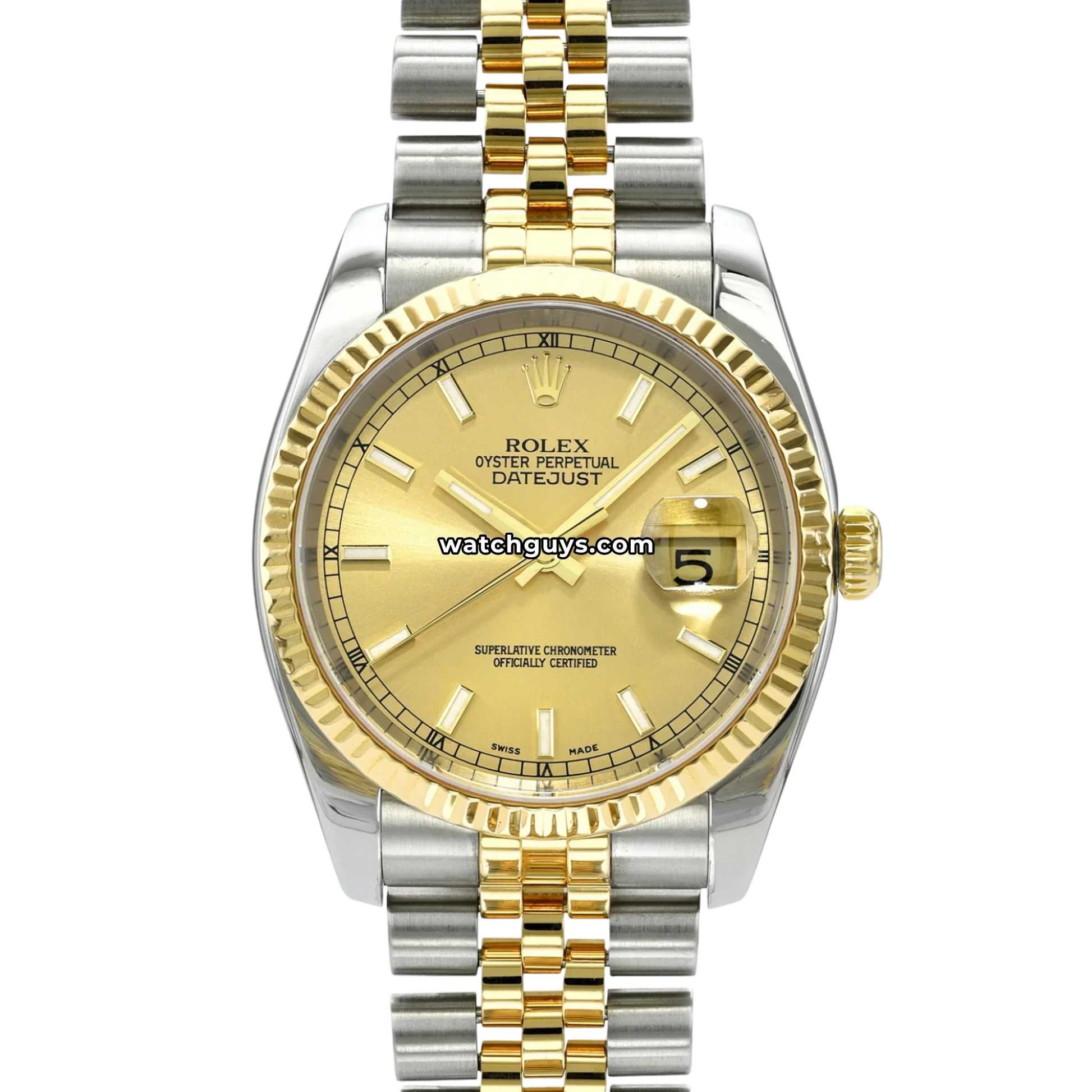 Rolex Datejust 116233 Champagne Jubilee
