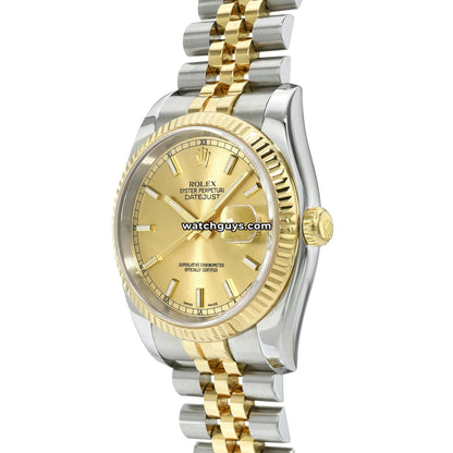 Rolex Datejust 116233 Champagne Jubilee