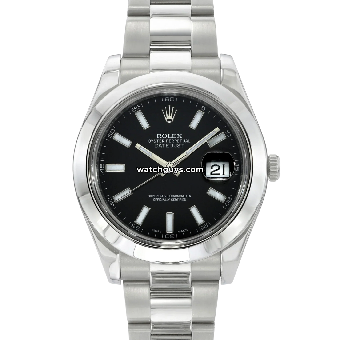 Rolex Datejust 116300 Black Oyster