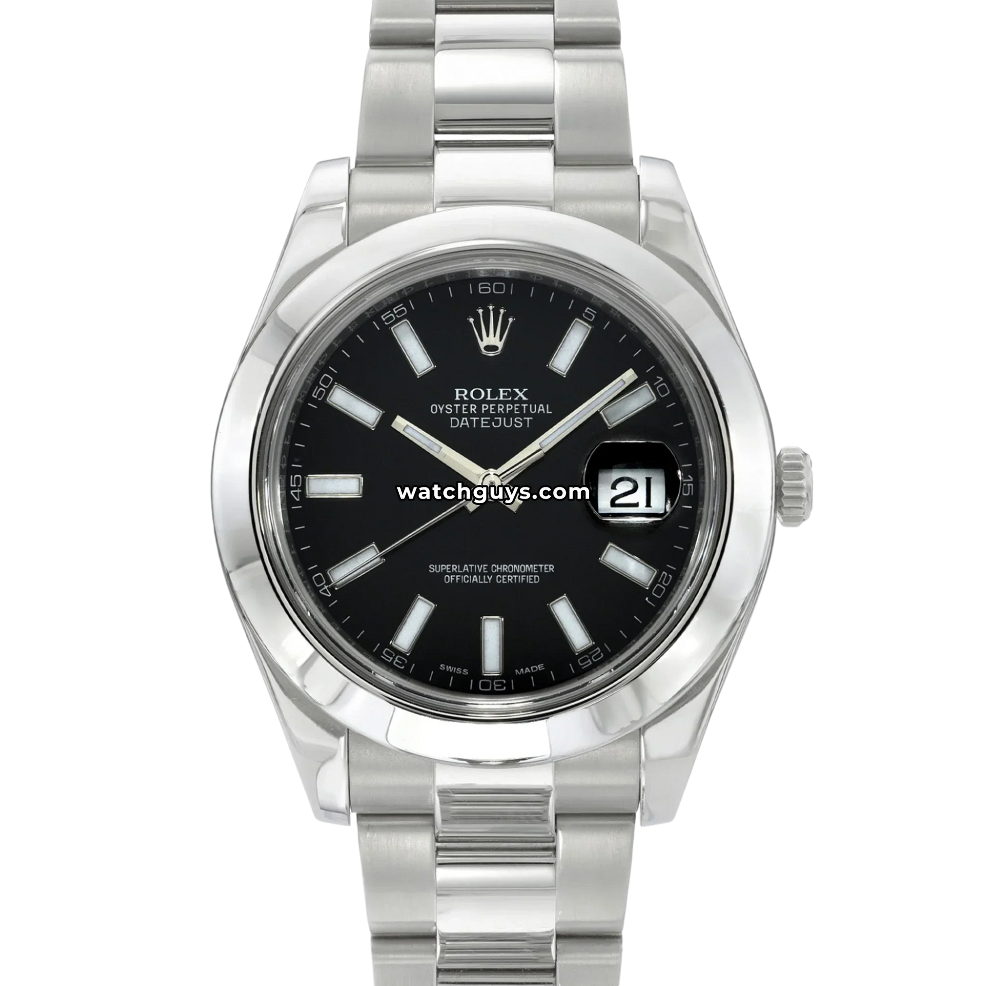 Rolex Datejust 116300 Black Oyster