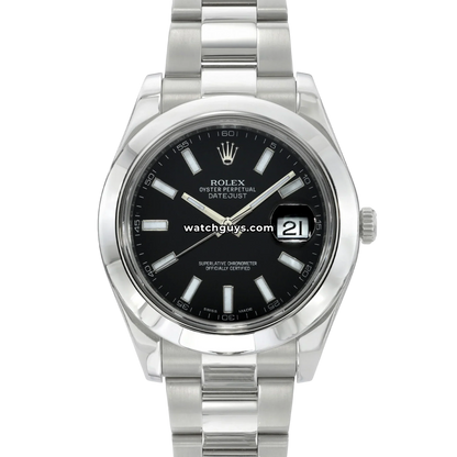 Rolex Datejust 116300 Black Oyster