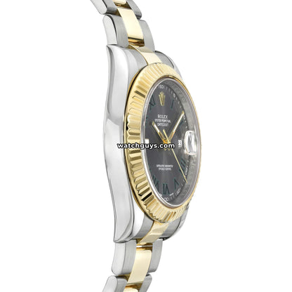 Rolex Datejust 116333 Wimbledon Two Tone Oyster
