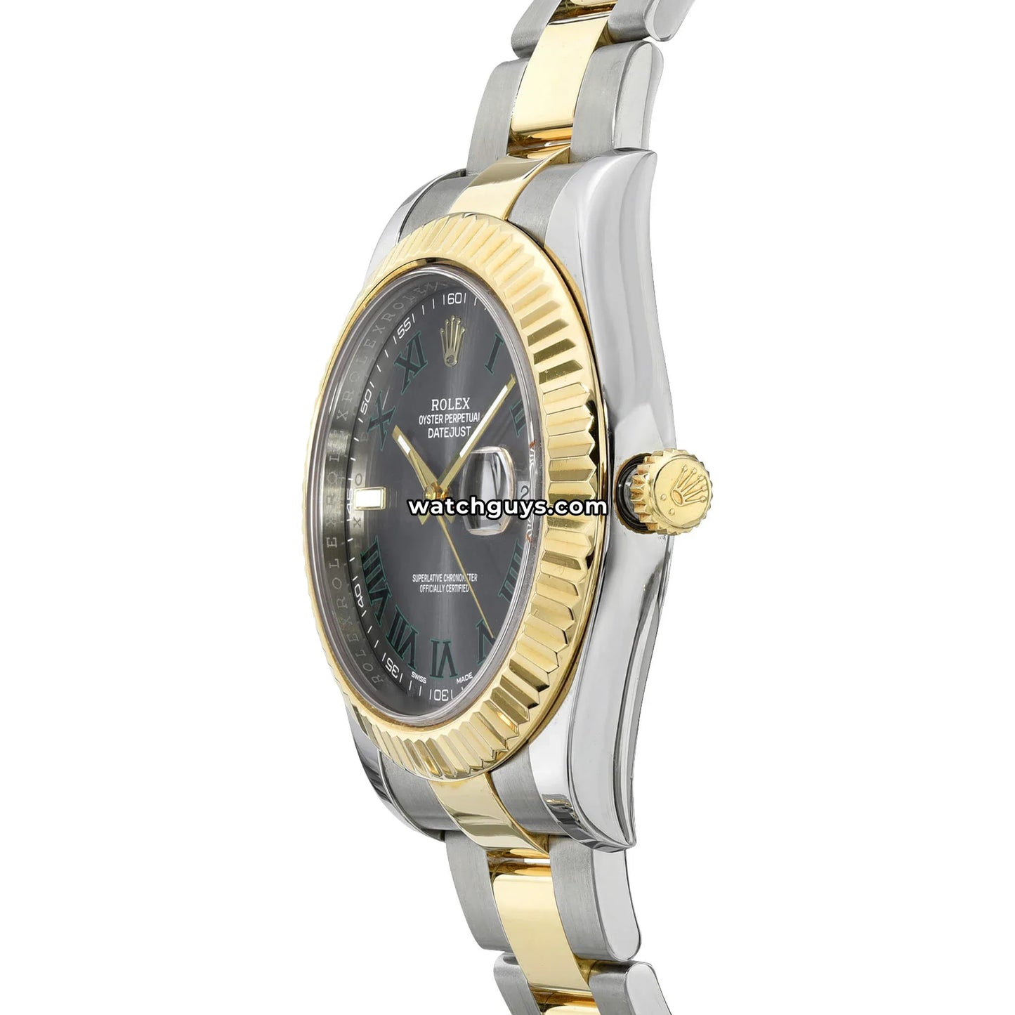 Rolex Datejust 116333 Wimbledon Oyster