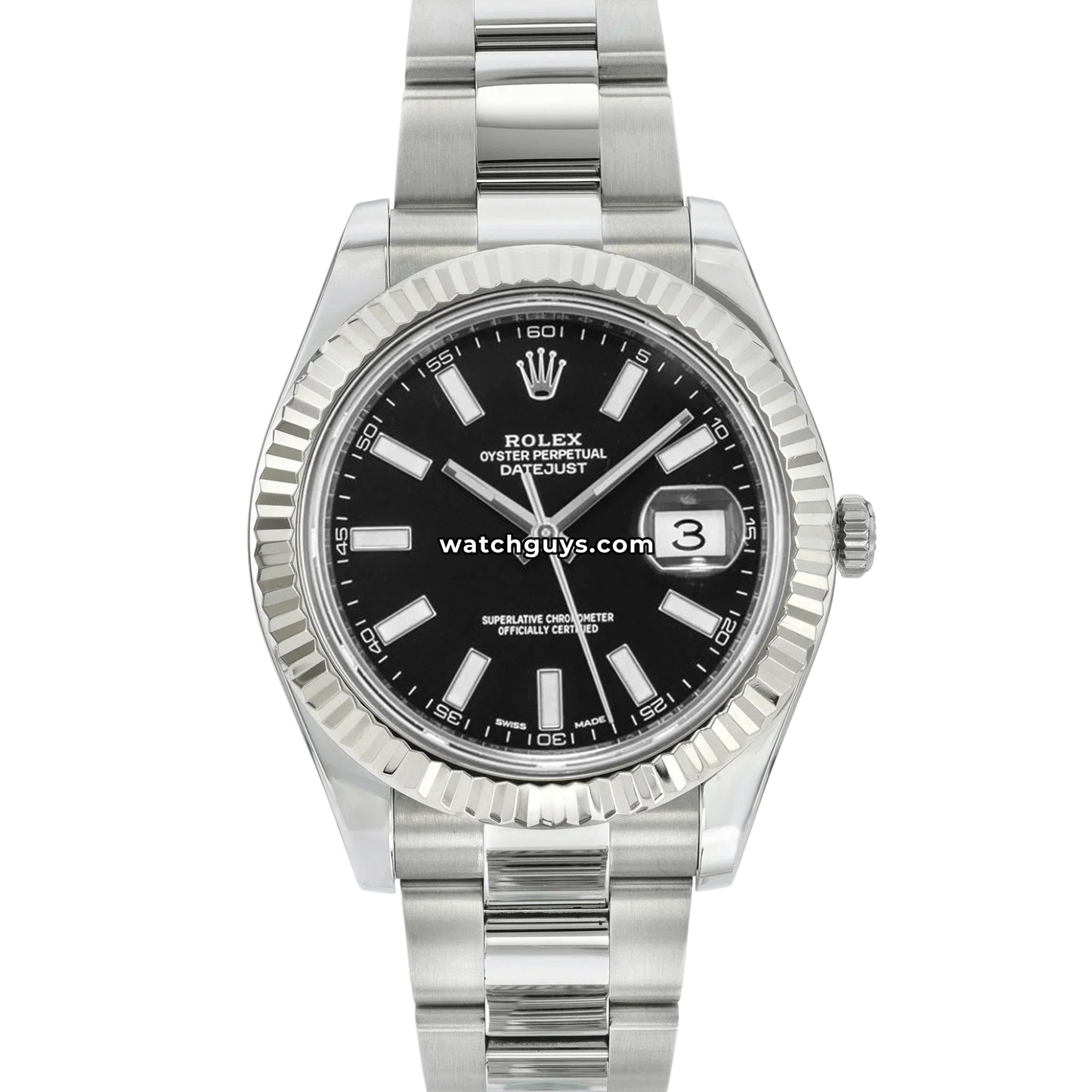 Rolex Datejust 116334 Black Dial