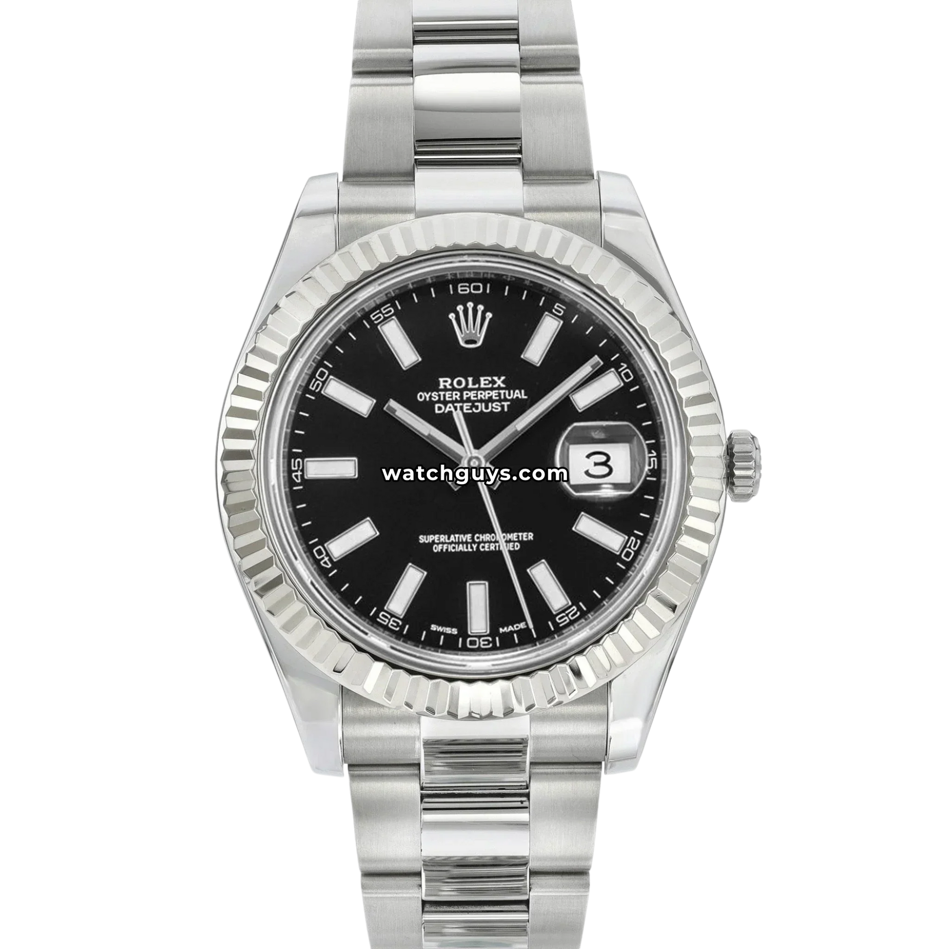 Rolex Datejust 116334 Black Dial