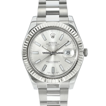 Rolex Datejust 116334 Silver Oyster