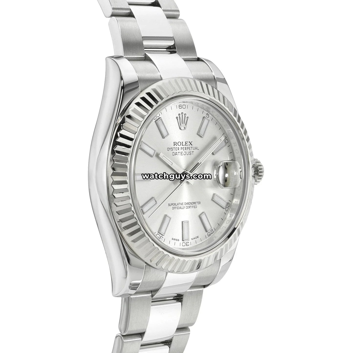 Rolex Datejust 116334 Silver Oyster