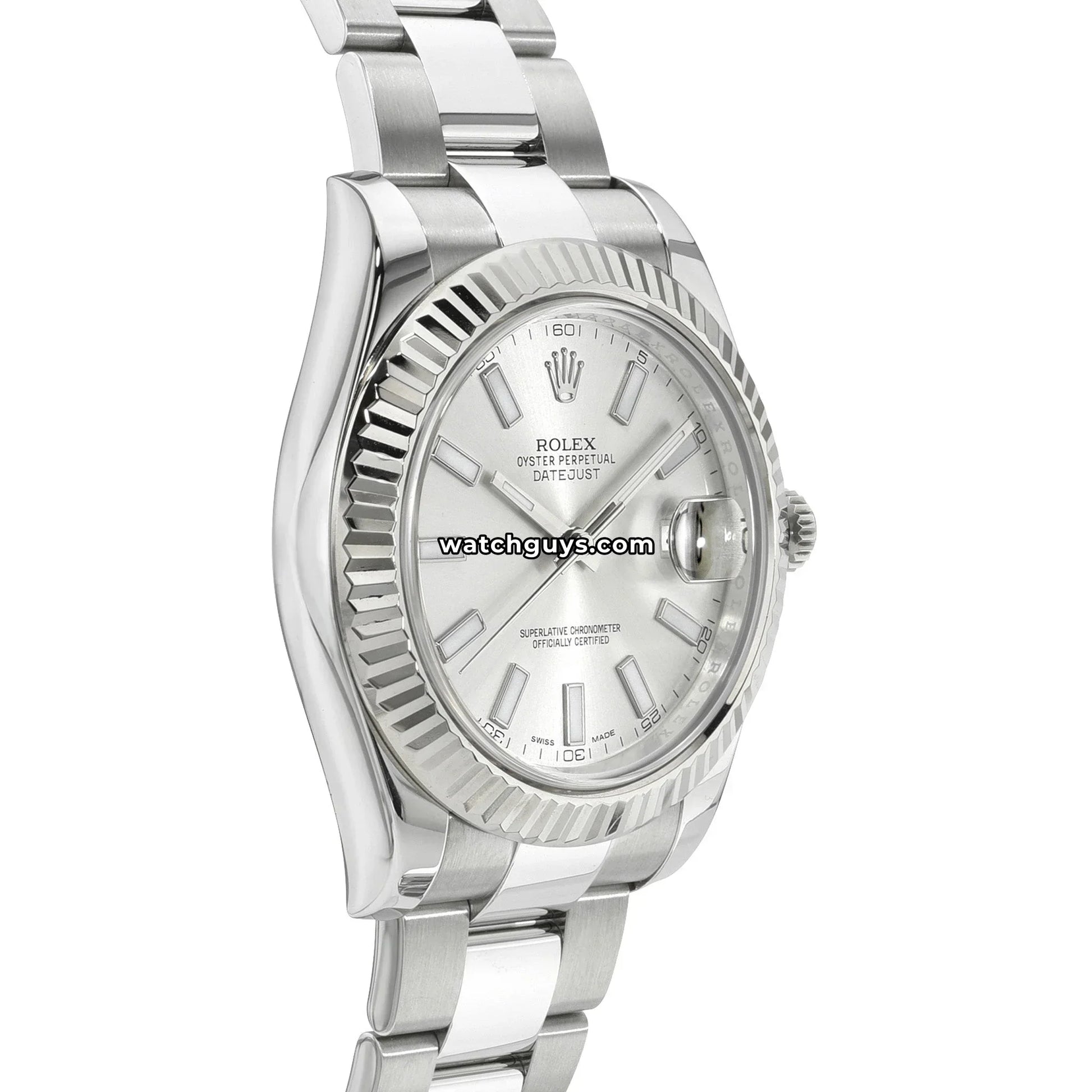 Rolex Datejust 116334 Silver Oyster