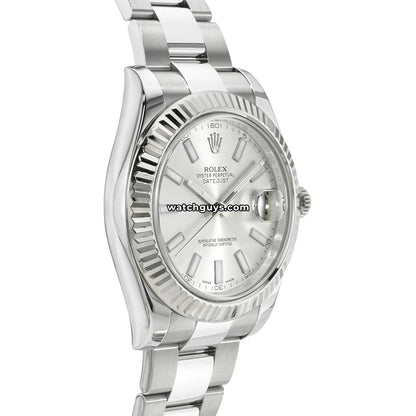 Rolex Datejust 116334 Silver Oyster