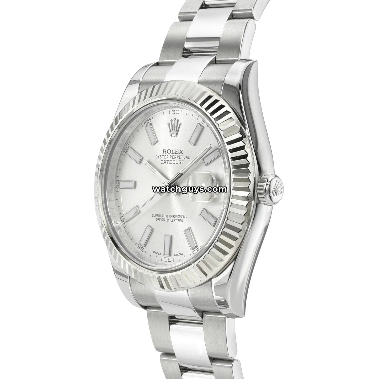 Rolex Datejust 116334 Silver Oyster