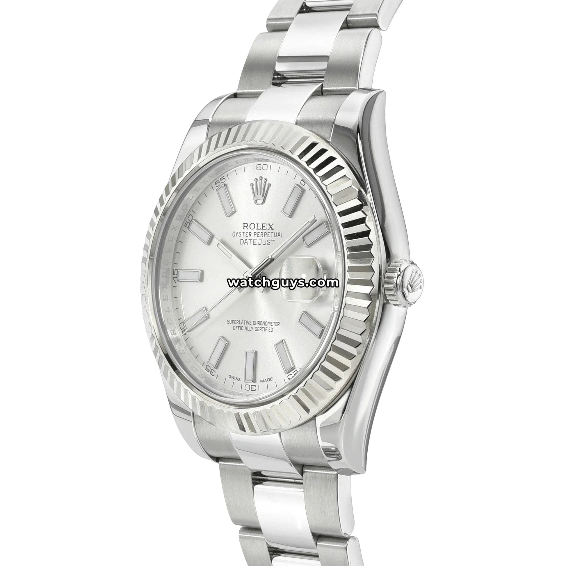 Rolex Datejust 116334 Silver Oyster
