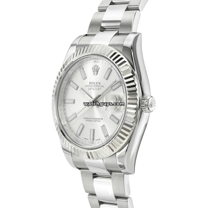 Rolex Datejust 116334 Silver Oyster