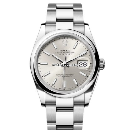 Rolex Datejust 126200 Silver Index Oyster