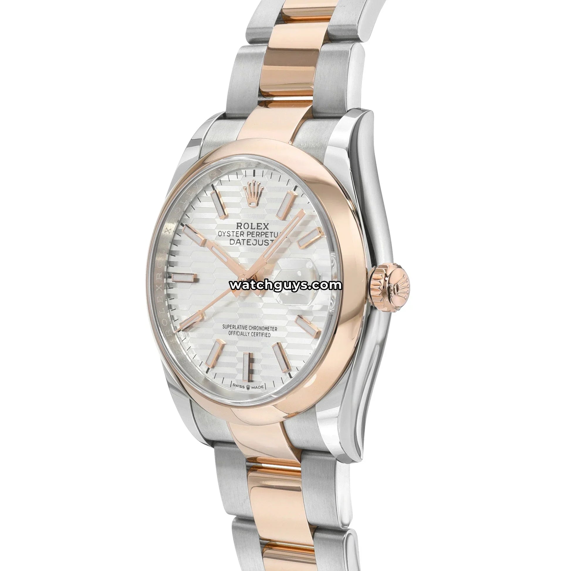 Rolex Datejust 126201 Silver Motif