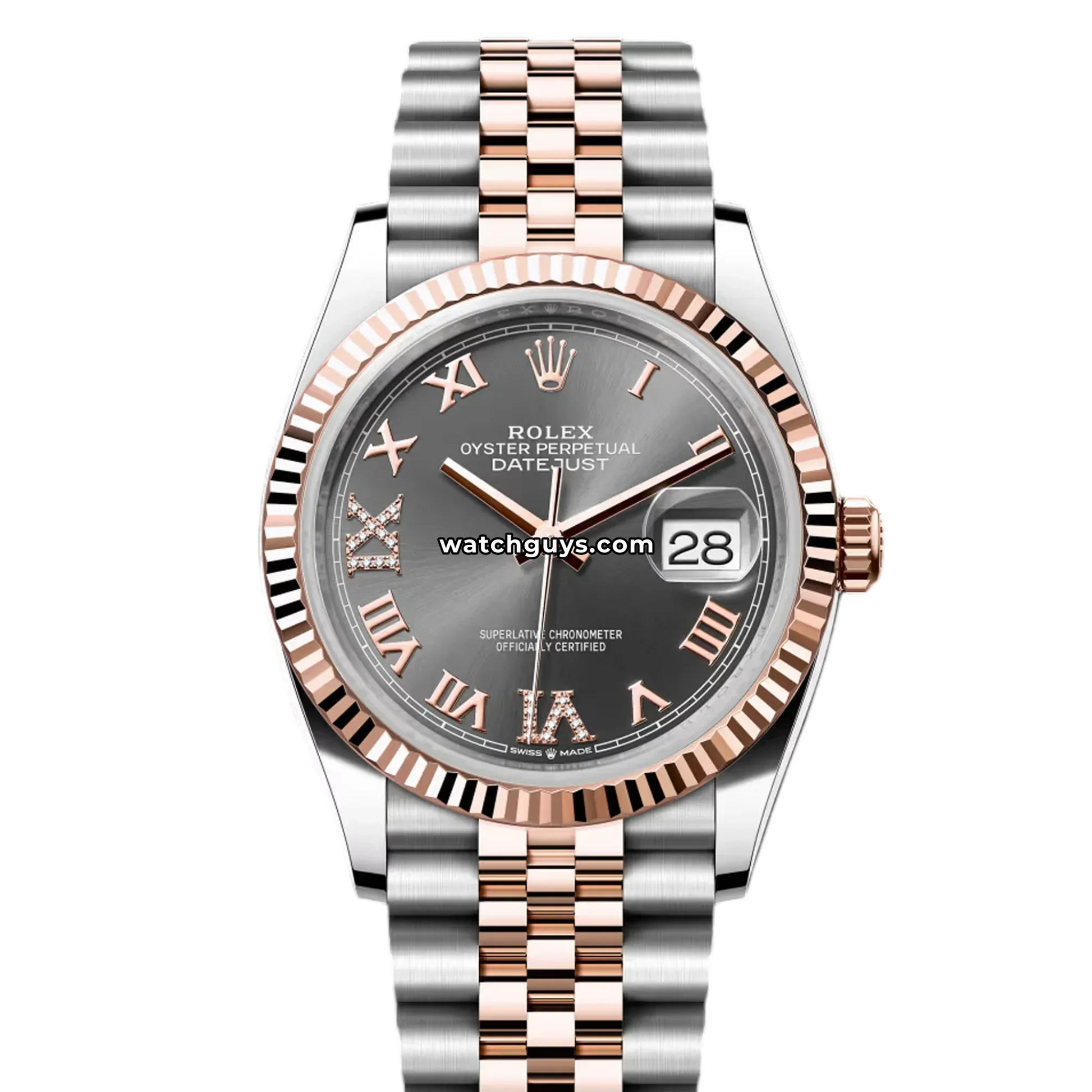 Rolex Datejust 126231 Slate Roman Jubilee