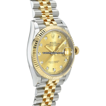 Rolex Datejust 126233 Champagne Diamond Jubilee