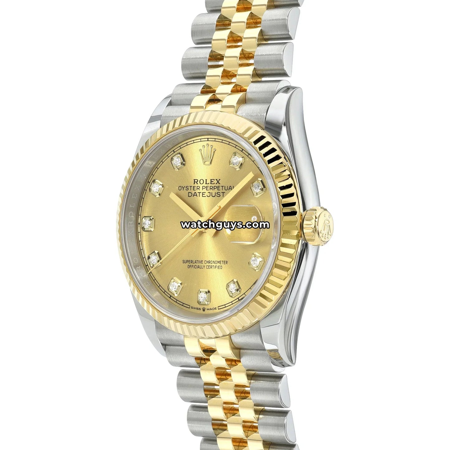 Rolex Datejust 126233 Champagne Diamond Jubilee