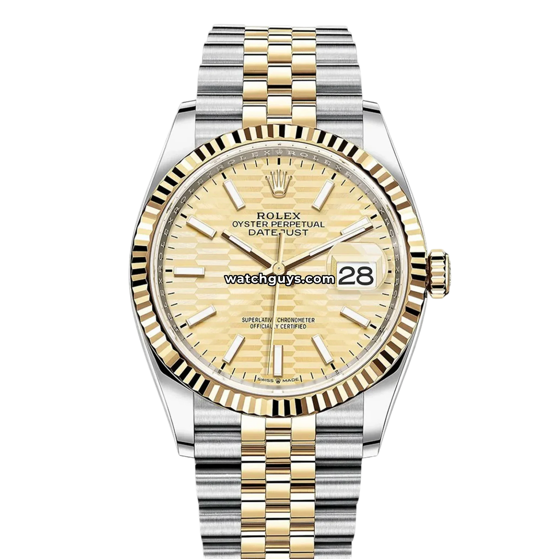 Rolex Datejust 126233 Champagne Motif