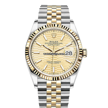 Rolex Datejust 126233 Champagne Motif