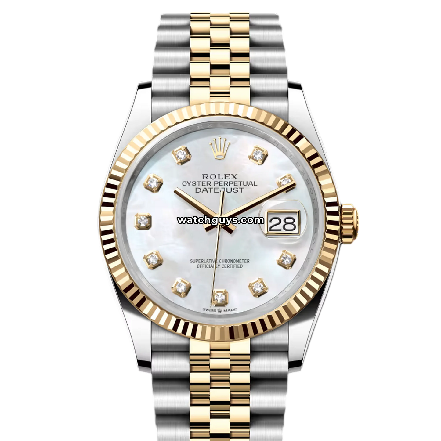 Rolex Datejust 126233 Mother of Pearl Diamond Jubilee