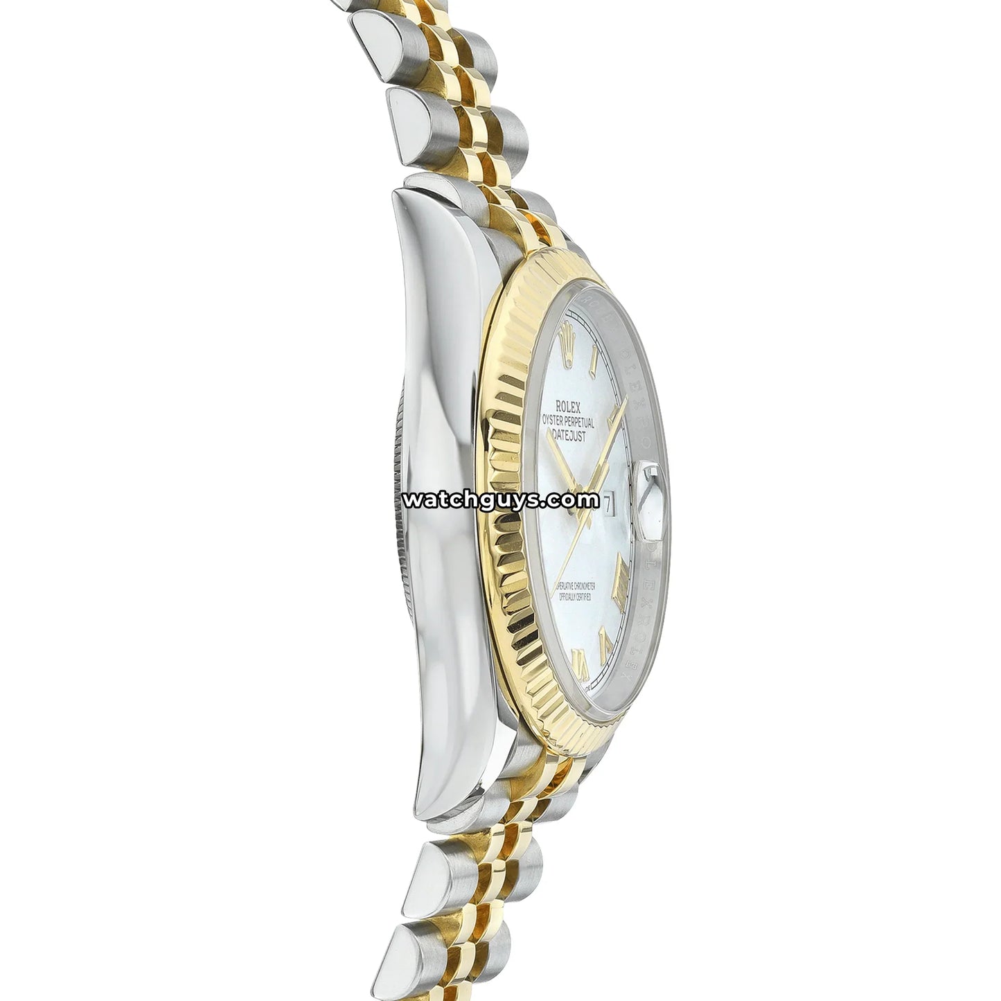 Rolex Datejust 126233 White Roman Jubilee
