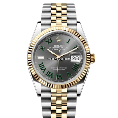 Rolex Datejust 126233 Wimbledon Two Tone Jubilee