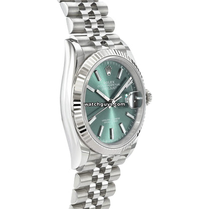 Rolex Datejust 126234 Mint Green Jubilee