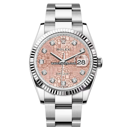Rolex Datejust 126234 Pink Diamond Oyster