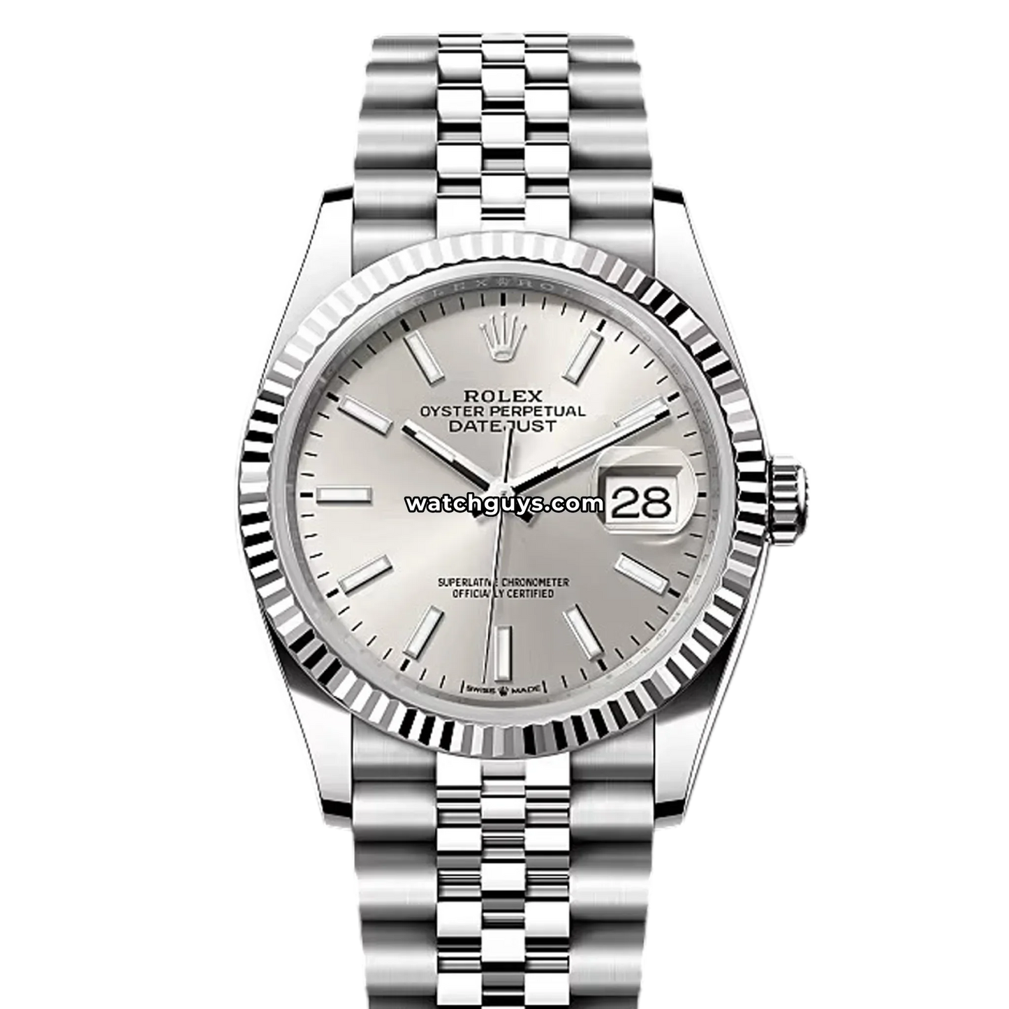 Rolex Datejust 126234 Silver Jubilee