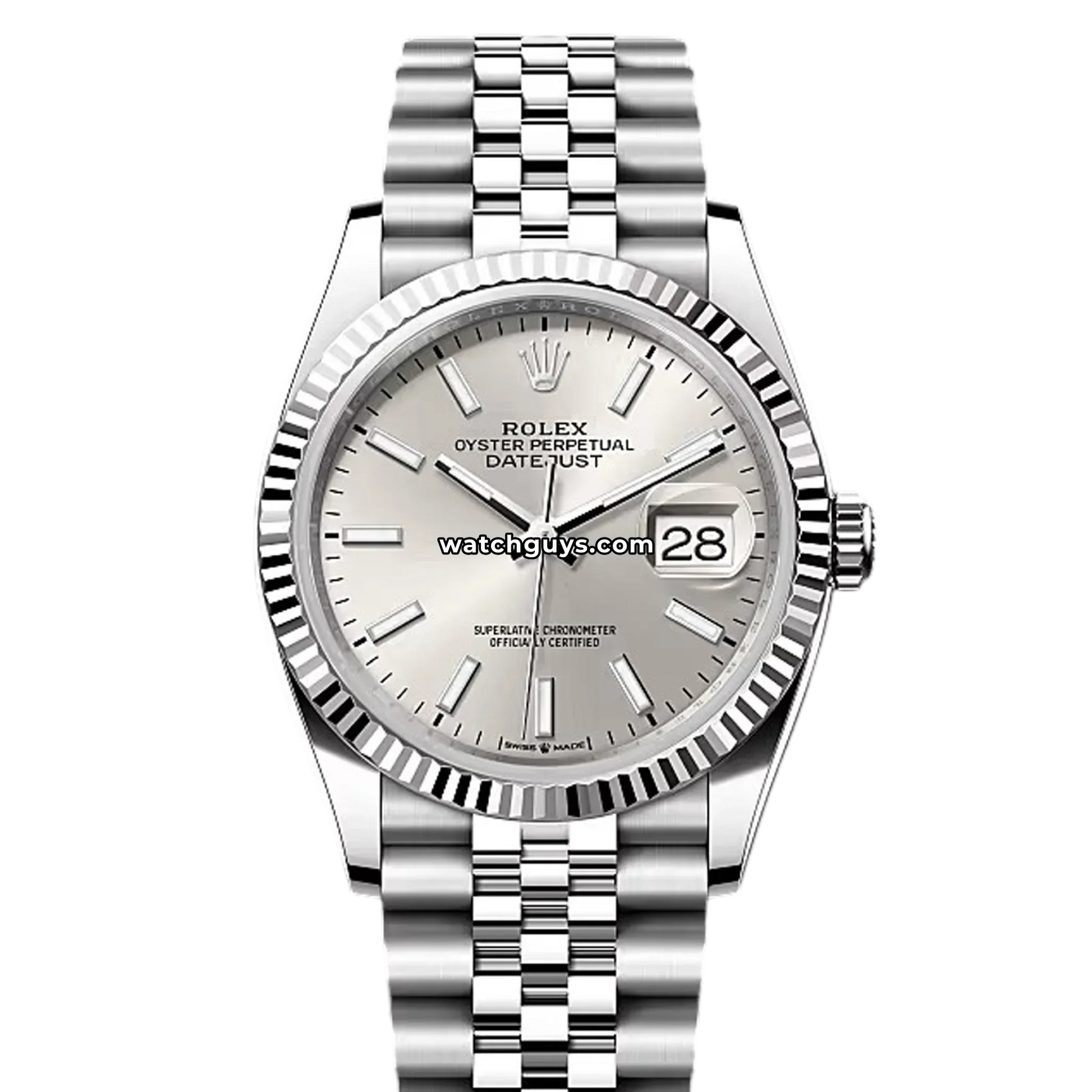 Rolex Datejust 126234 Silver Jubilee