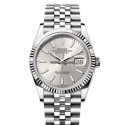 Rolex Datejust 126234 Silver Jubilee