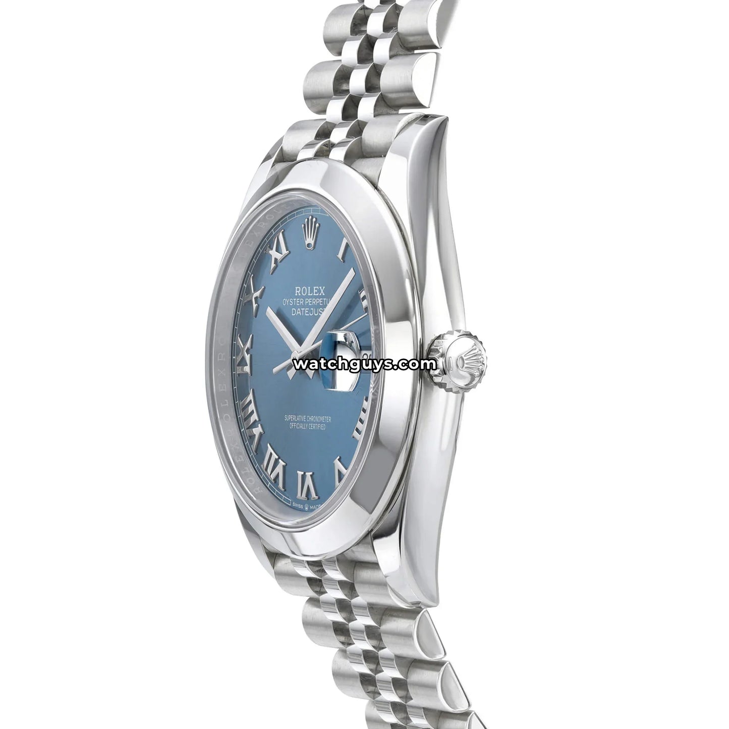 Rolex Datejust 126300 Azzurro Blue Jubilee