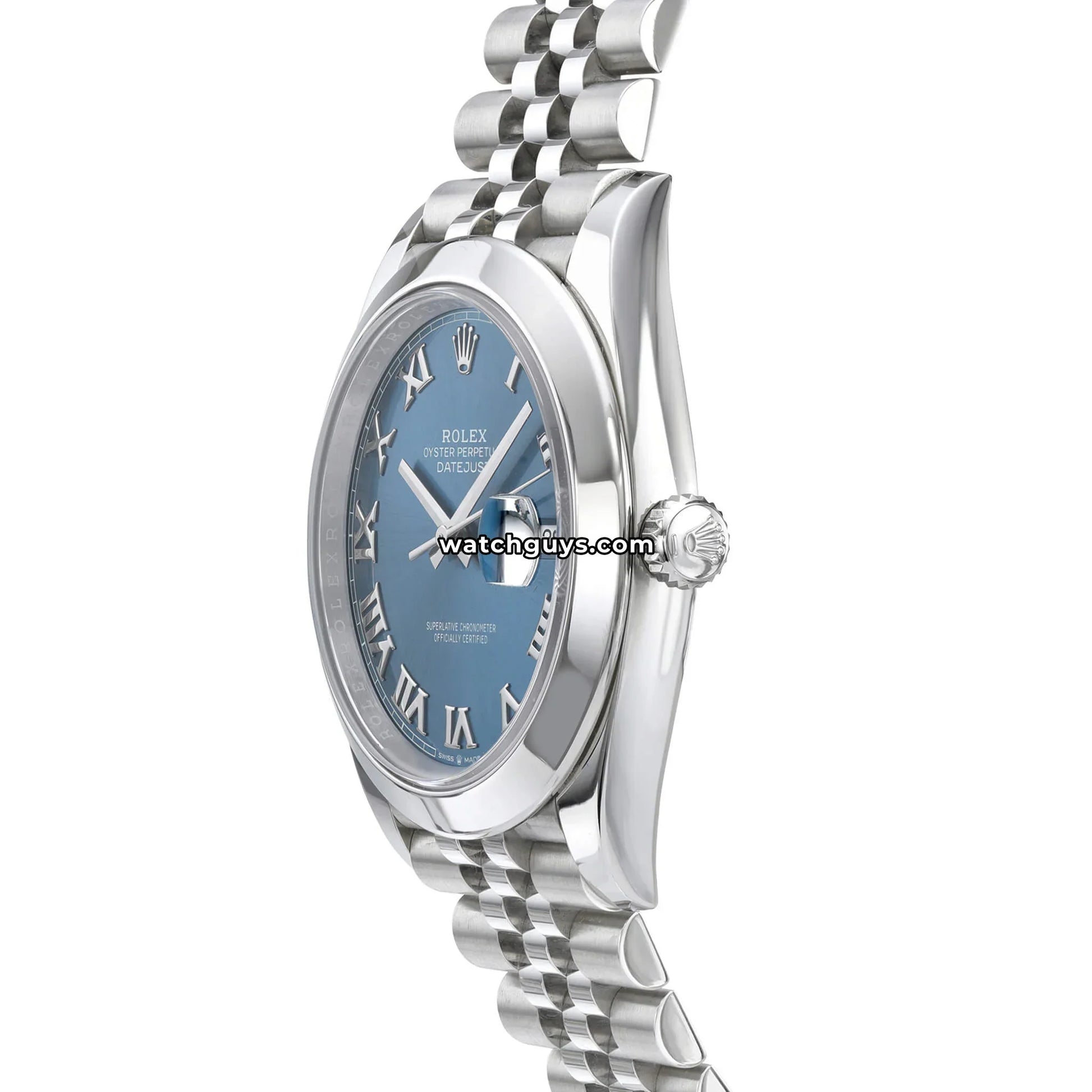 Rolex Datejust 126300 Azzurro Blue Jubilee