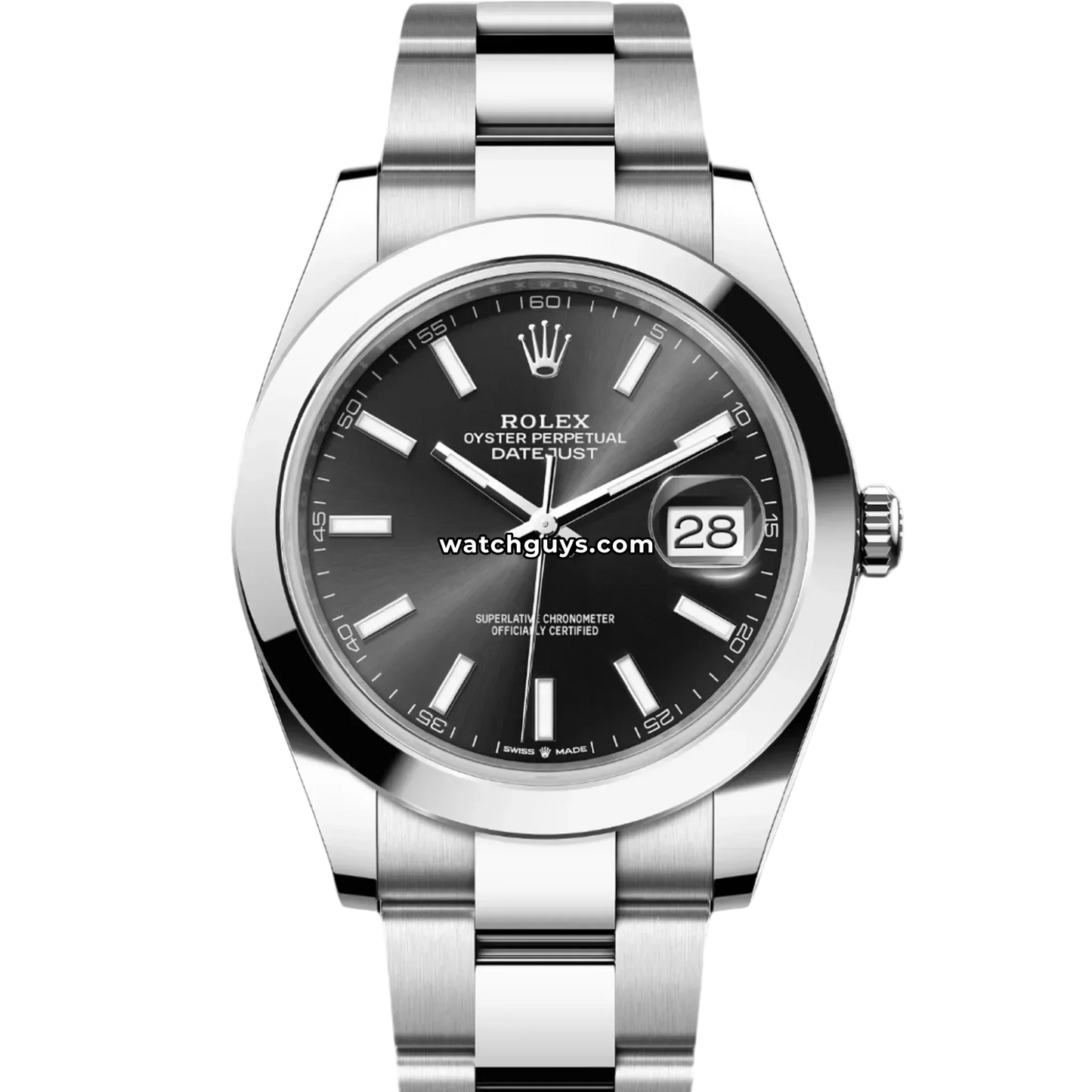 Rolex Datejust 126300 Black Oyster