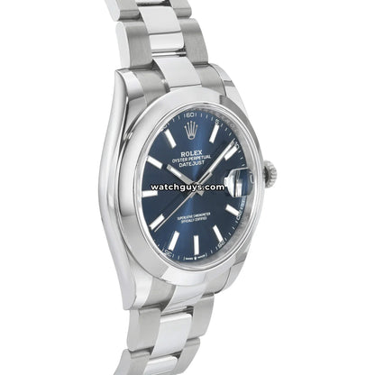 Rolex Datejust 126300 Blue Oyster