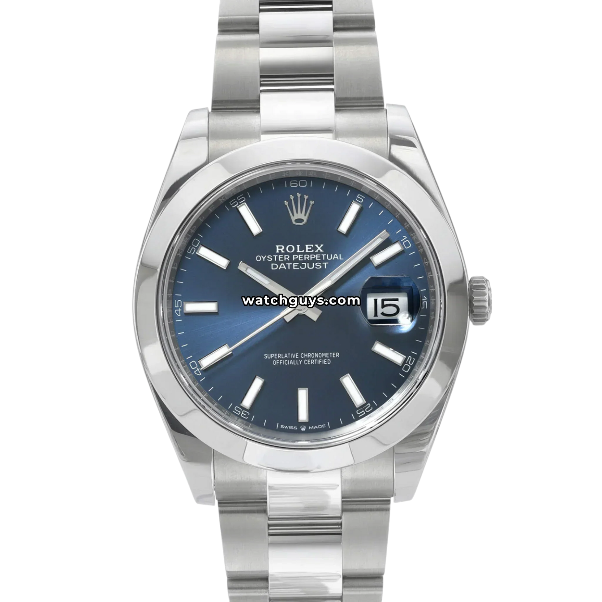 Rolex Datejust 126300 Blue Oyster