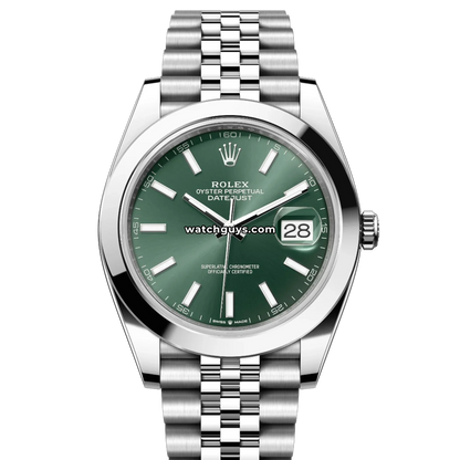 Rolex Datejust 126300 Green Jubilee