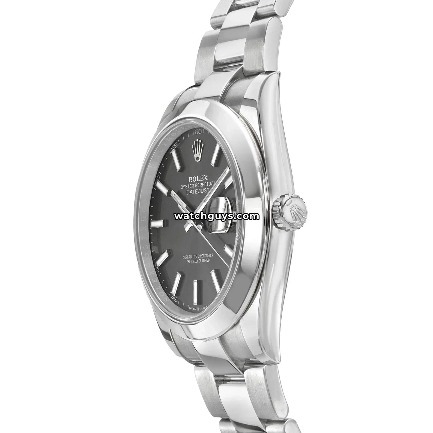Rolex Datejust 126300 Rhodium Oyster