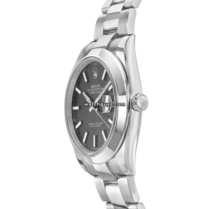 Rolex Datejust 126300 Rhodium Oyster