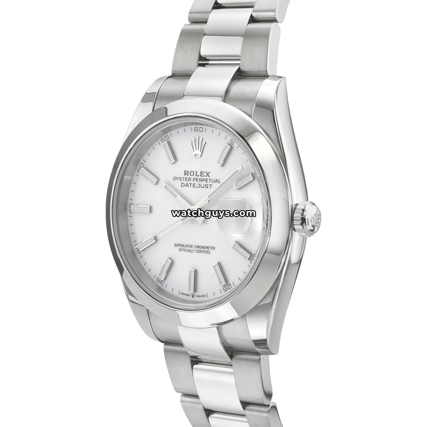 Rolex Datejust 126300 White