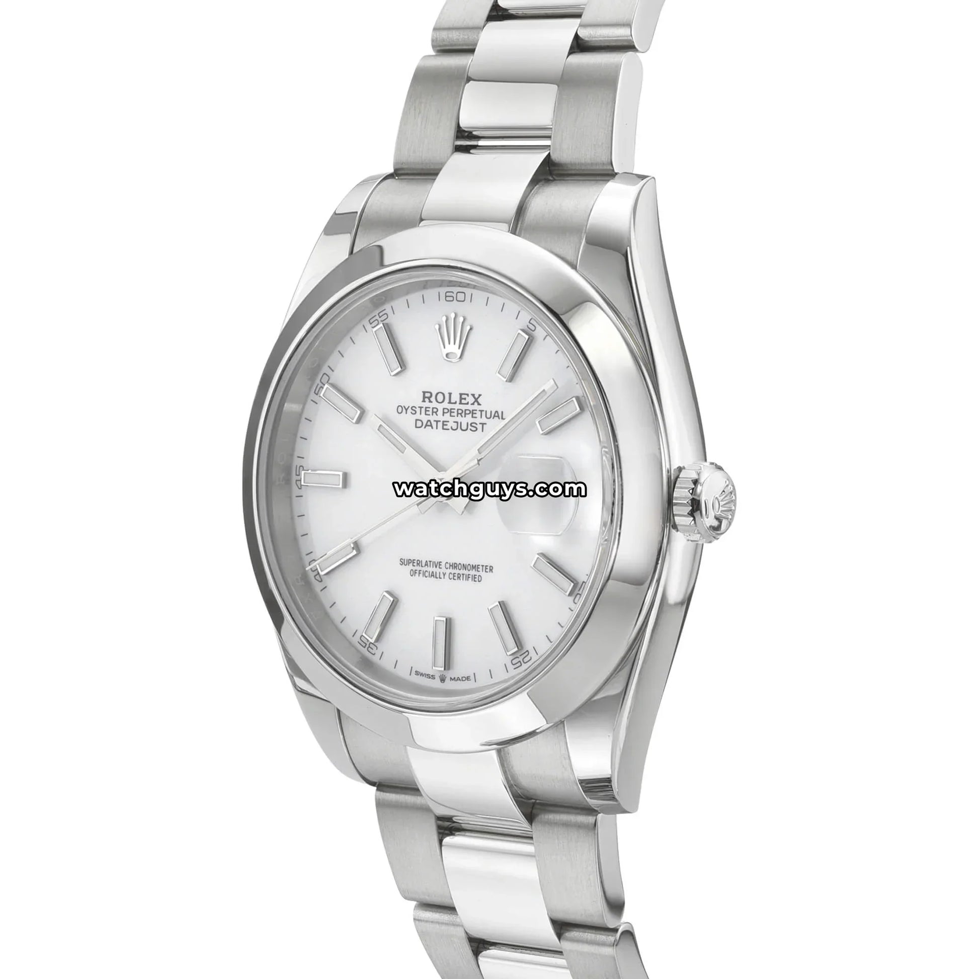 Rolex Datejust 126300 White