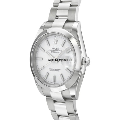 Rolex Datejust 126300 White
