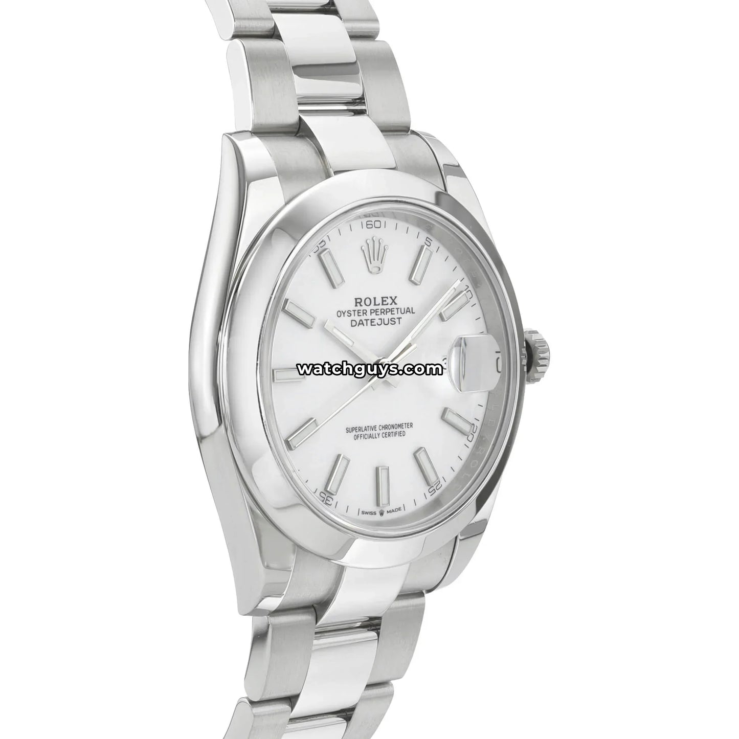 Rolex Datejust 126300 White Index