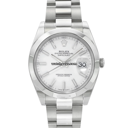 Rolex Datejust 126300 White