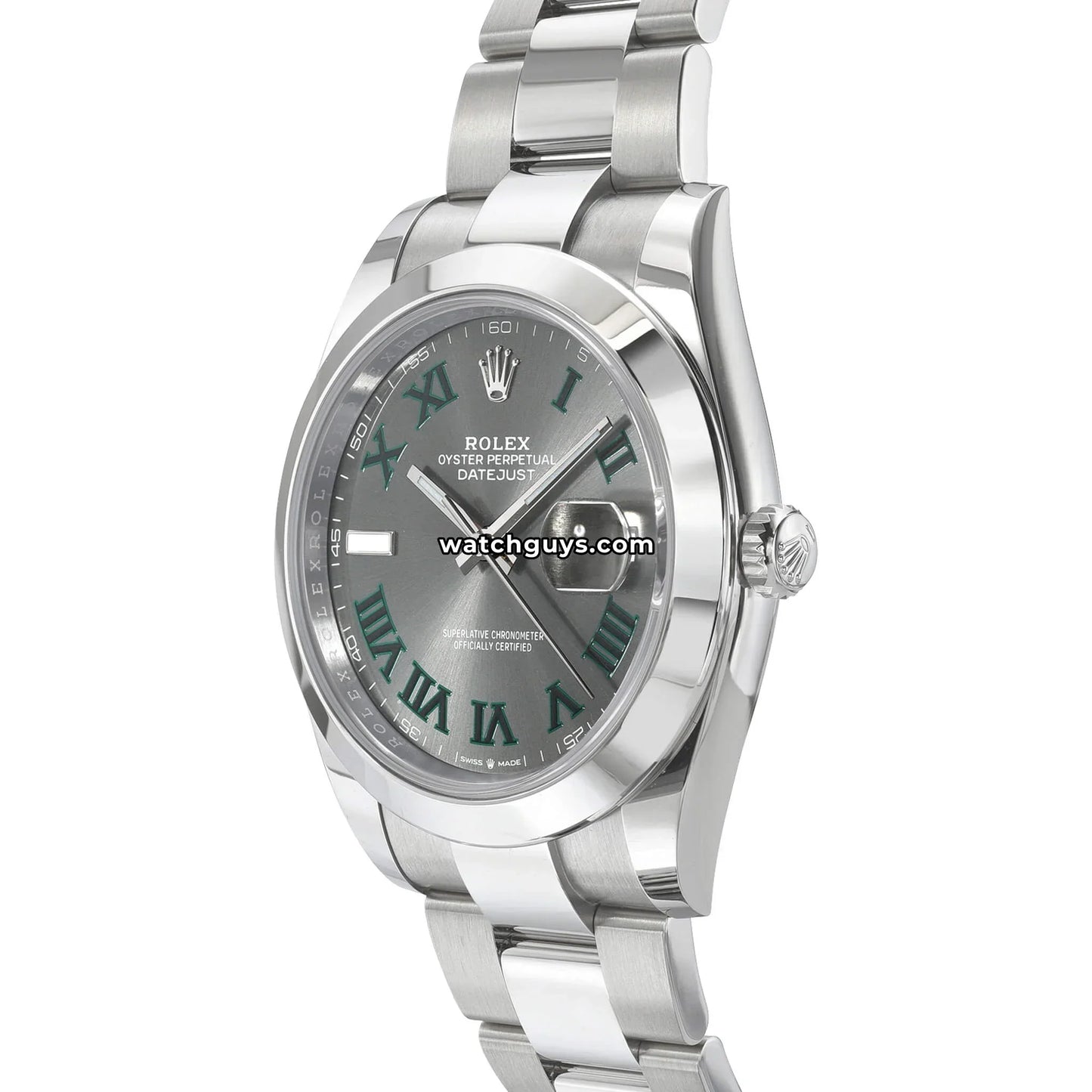 Rolex Datejust 126300 Wimbledon Oyster