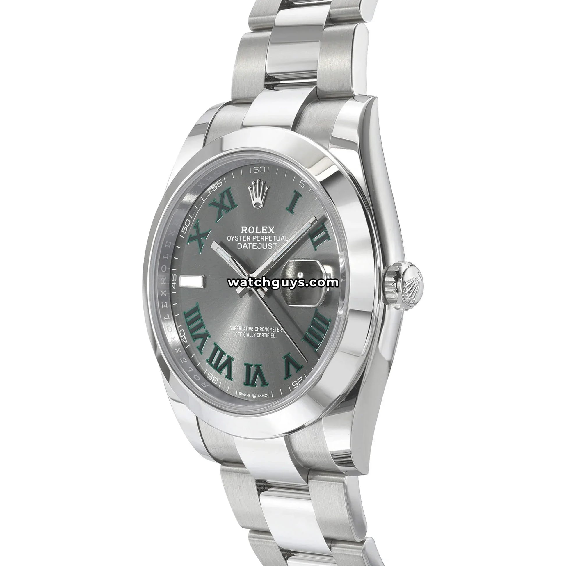 Rolex Datejust 126300 Wimbledon Oyster
