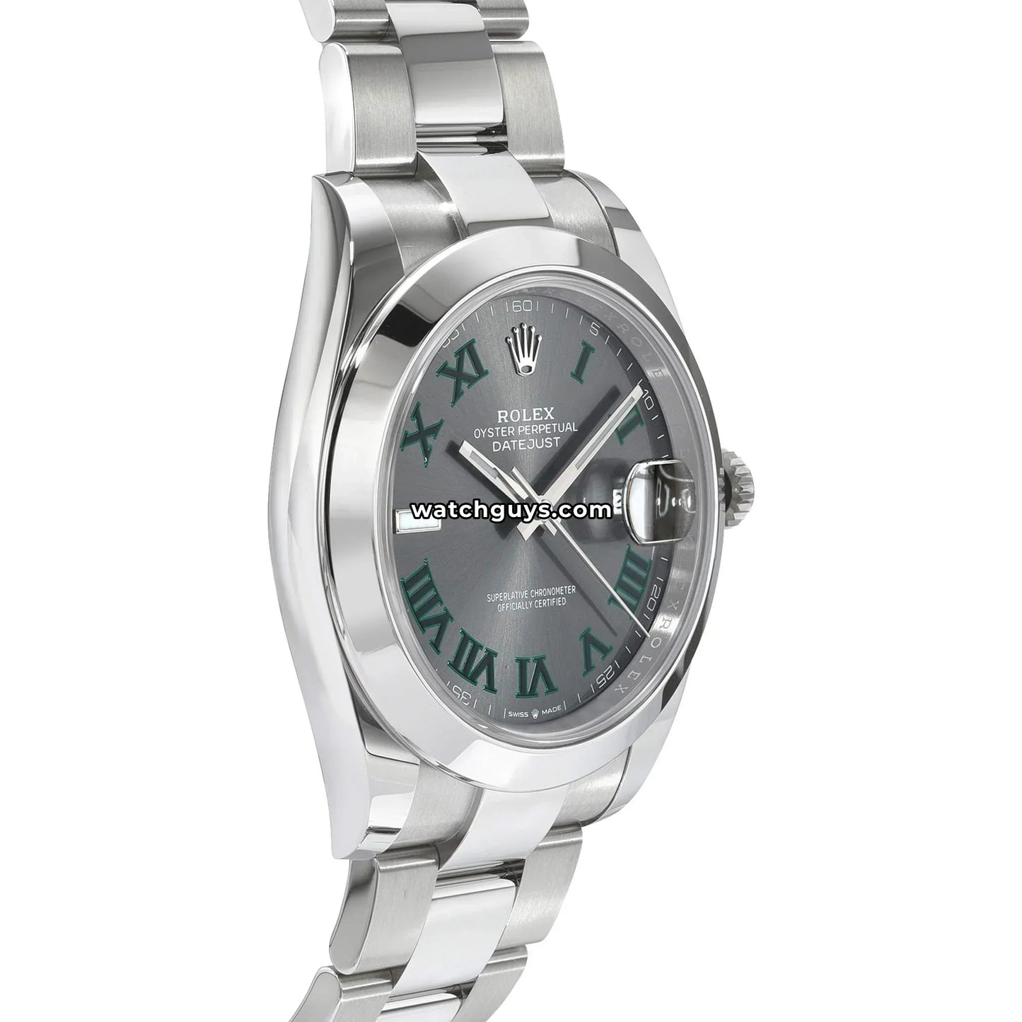 Rolex Datejust 126300 Wimbledon Oyster