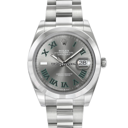 Rolex Datejust 126300 Wimbledon Oyster